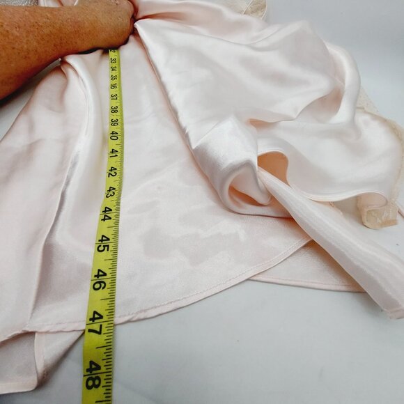 Mazzini Nightgown Size Small Lingerie Negligée Light Pink Gown & Robe READ - Picture 12 of 16